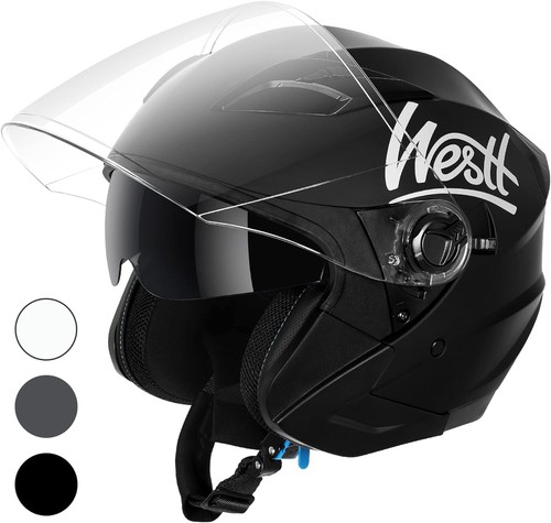 Westt jet casco moto man - jet,