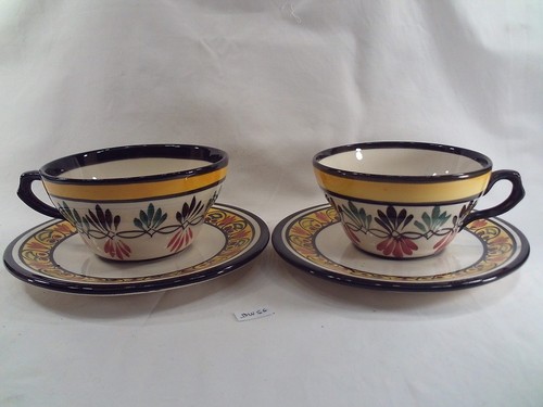 Tasses faïence bretonne - faïence,