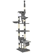 Arbre à chat plafond en corde