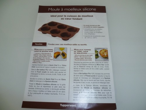Tupperware neuve fiche - , du