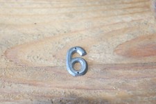 Ancienne - petit Chiffre 6  /9