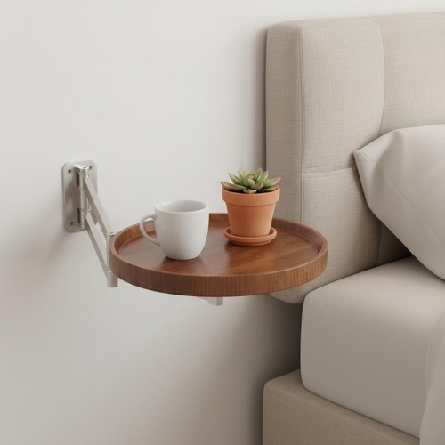 Table ronde pliante pliable - table,