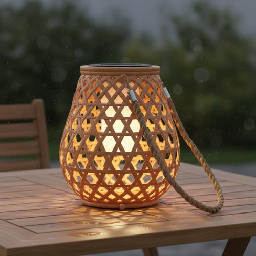 Lanterne chinoise solaire - chinoise,