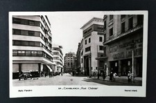 CASABLANCA Place des Nations-Unies , Place de France MAROC  CPA POSTCARD  P690