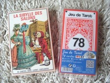 JEU DE CARTE LA SIBYLLE DES SALONS THE PARLOUR SIBYL VOYANCE ESOTERISME RARE !!!