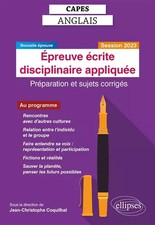 CAPES Anglais - Epreuve écrite disciplinaire appliquée - Session 2023: Préparati