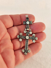 ANCIEN RARE PENDENTIF CROIX