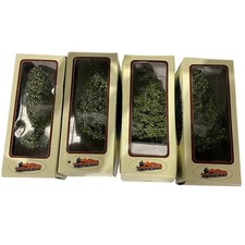 Lot de 4 arbre 11 cm 1:87 H0 Pièces pour train électrique, modélisme ferroviaire