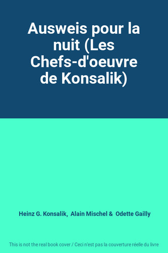 Ausweis pour nuit les - pour, la