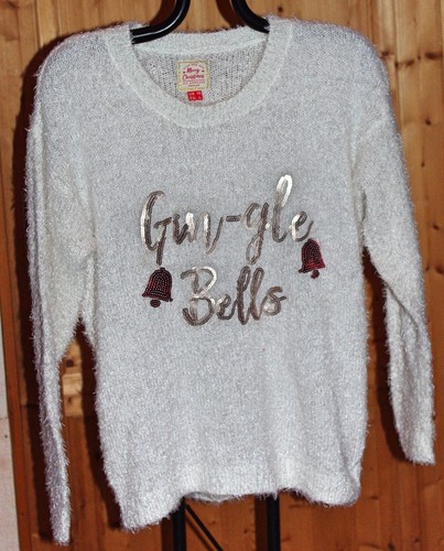 Pull noël blanc merry - pull,