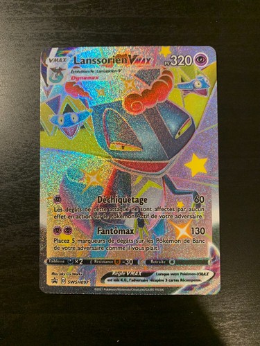 Carte pokémon lanssorien vmax - carte,