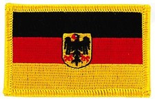 Patch écusson brodé Drapeau Allemagne Aigle allemand Thermocollant 