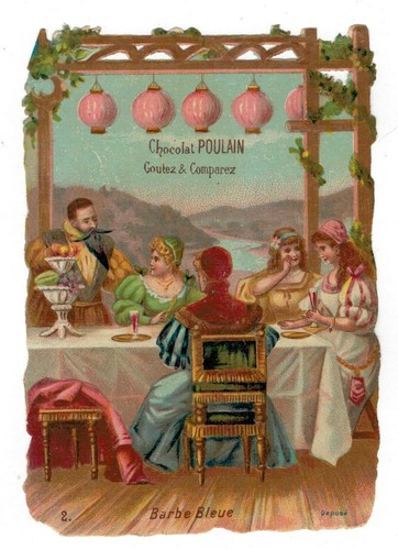 Chromo chocolat poulain - chocolat, /
