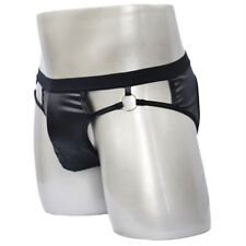 Caleçon slip en cuir PU sexy