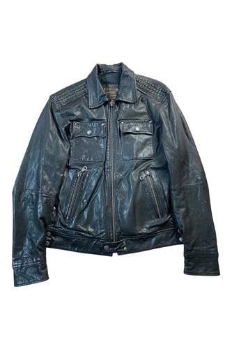 Blouson veste cuir agneau - blouson,