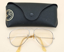 Ray Ban USA Lunettes Vintage Monture seule Modèle Aviator B&L + Étui