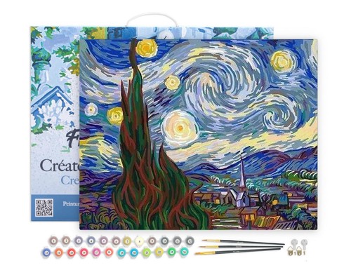 Peinture par numéro adulte - par,