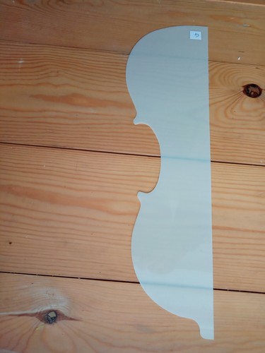 Modèle violon guarneri - de,