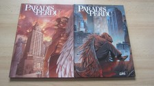 Lot 2x BD PARADIS PERDU Tome 1+2 EO signées dédicacées par Ange et Brice Cossu !