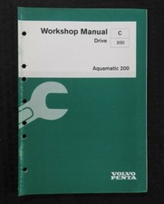 VOLVO PENTA AQUAMATIC 200 Moteur " Lecteur " Atelier Réparation Manuel Nice