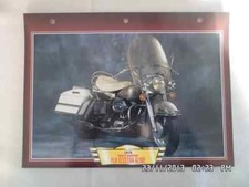 CARTE FICHE MOTO HARLEY