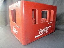 Caisse ancienne en plastique rouge COCA COLA déco vintage coca cola crate