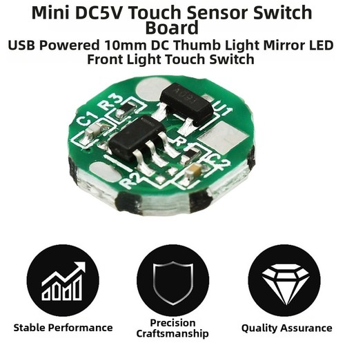 Interrupteur tactile dc5v 10mm - tactile,