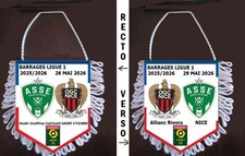 Fanion football barrages - football,