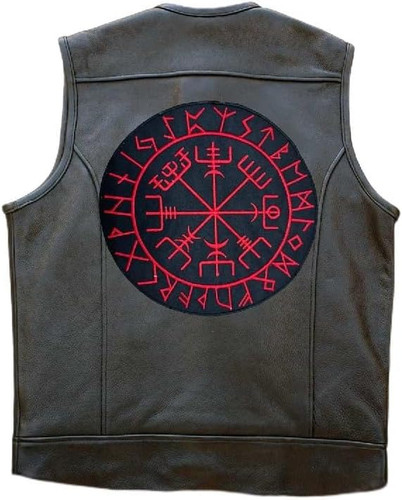 Vikings compass large back - vikings,