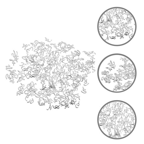Breloques lettres de - ,