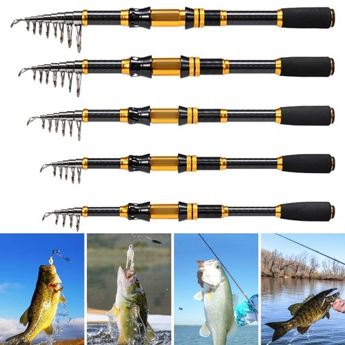 Canne pêche portable pour - pêche,