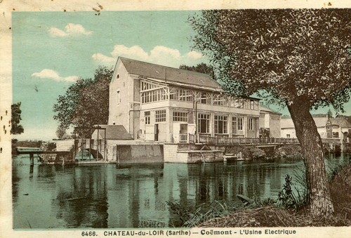 Carte montval sur loir usine - carte,