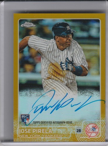 2015 topps chrome - chrome, jose
