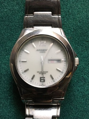 Casio watch solar watch