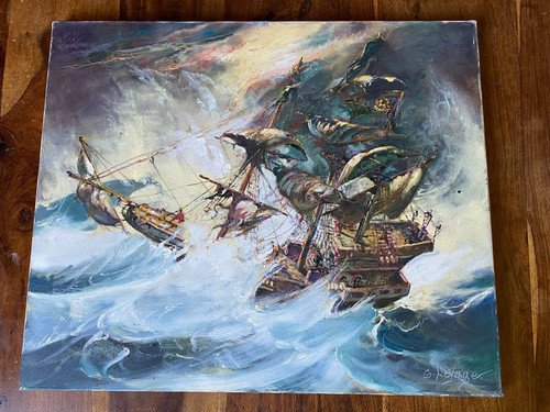 Peinture huile sur - a, toile