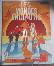 Album Panini vierge Les Mondes engloutis figurine junior image vintage stickers