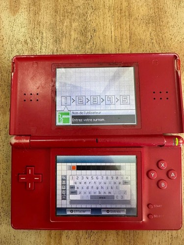 Console nintendo lite rouge - nintendo,