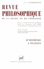 Revue philosophique 1996, t