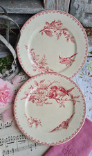 2 ANCIENNES ASSIETTES DESSERT