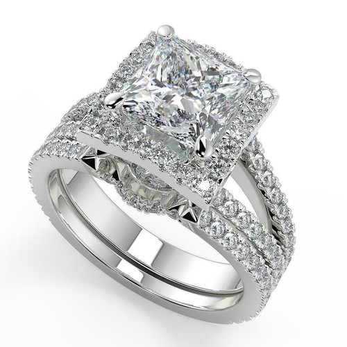 Bague mariée or - en, blanc