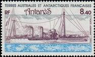 TERRES AUSTRALES AERIENS N°70 "BATEAU, ANTARES 8 F.40" NEUF xx TTB