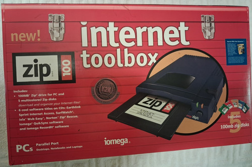 Vintage iomega zip100 - zip100, internet
