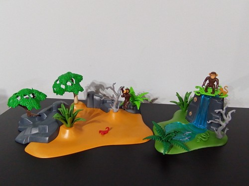 Lot playmobil cascade - lot,