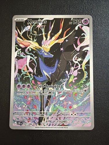 Carte pokémon xerneas - carte,