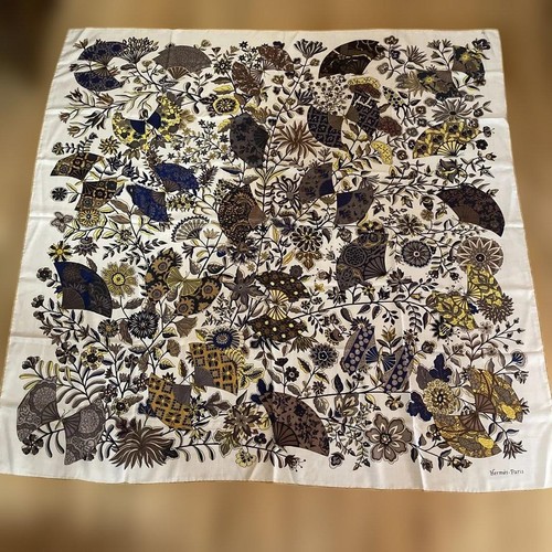 Hermes cashmere silk scarf - cashmere,