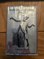 RARE CASSETTE DEMO TAPE INDUSTRIAL NON-AGGRESSION PACT GESTICULATE OG US EXTONM