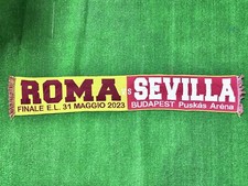 ÉCHARPE BUFANDA OFFIZIELL AS ROME SÉVILLE ULTRAS ECHARPE SCHAL MATCH PORTÉS