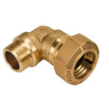 Coude 90° pour tube PE -