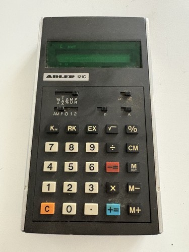 Calculatrice vintage adler - calculatrice,