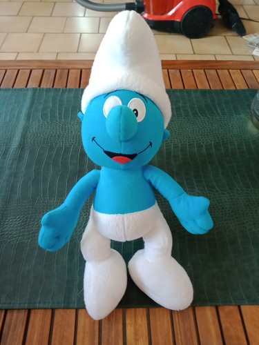 Peluche schtroumpf grand - peluche,